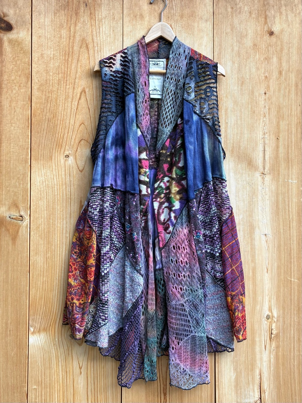 Vintage Concept EUC Open Cardigan Sz Large